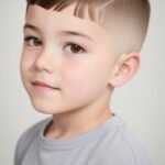 Crew Cut Child with a stylish hair style